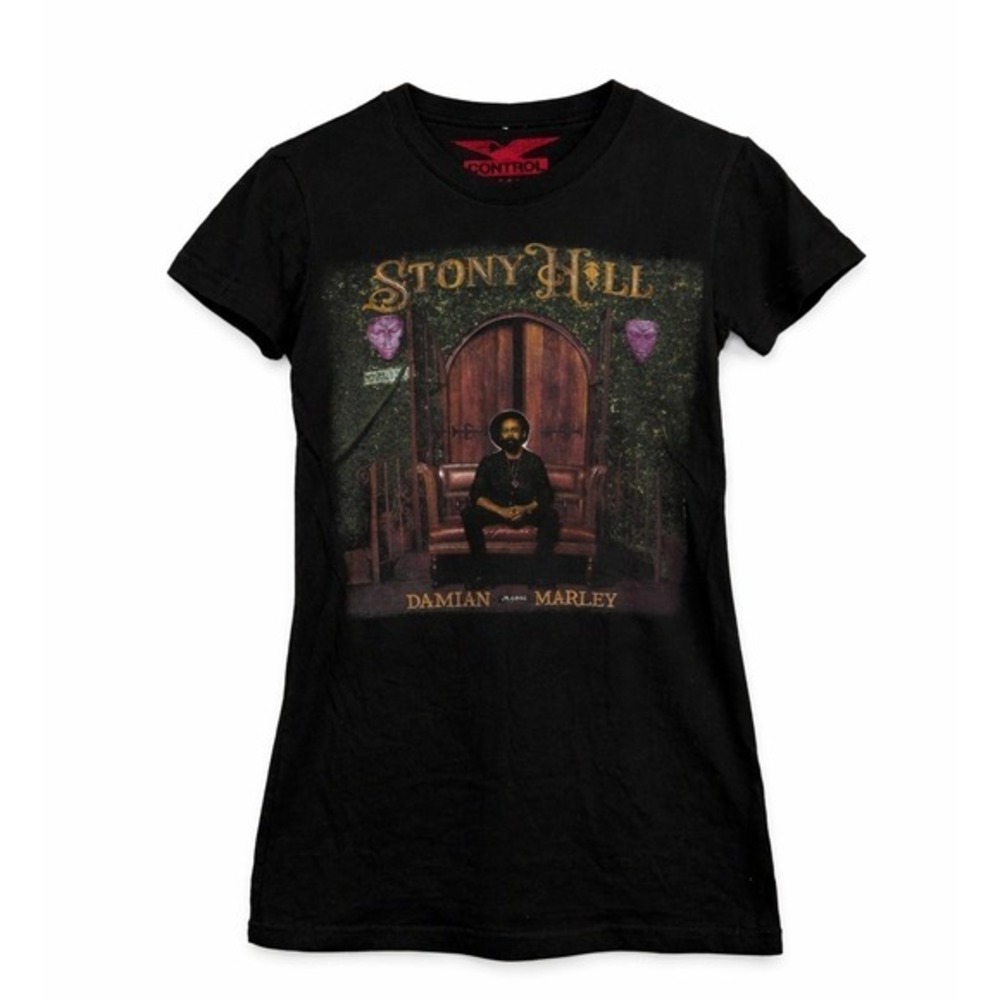Stony Hill Damian Marley JR Gong Fall Tour 2017 Black Unisex‎ Size S